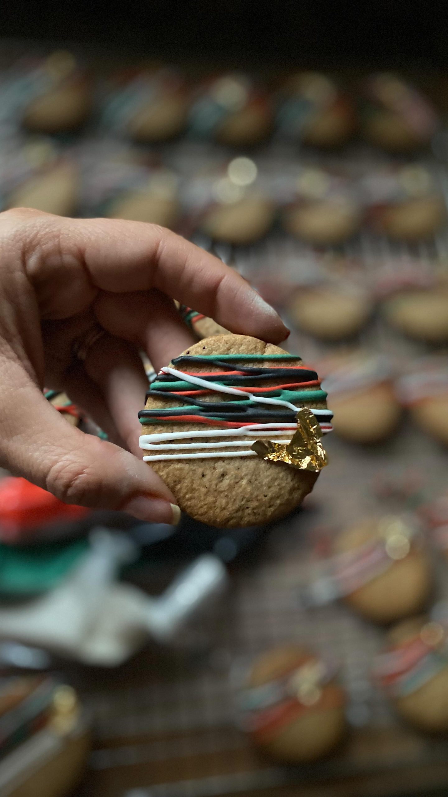 Spiced Butter Cookies Infused with Freshly Ground Cardamom Seeds