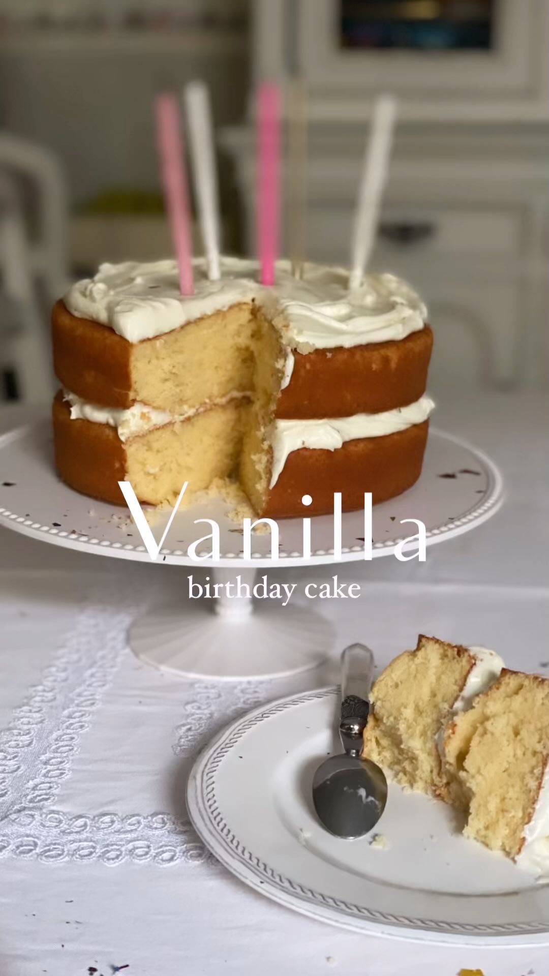 Vanilla Birthday Cake