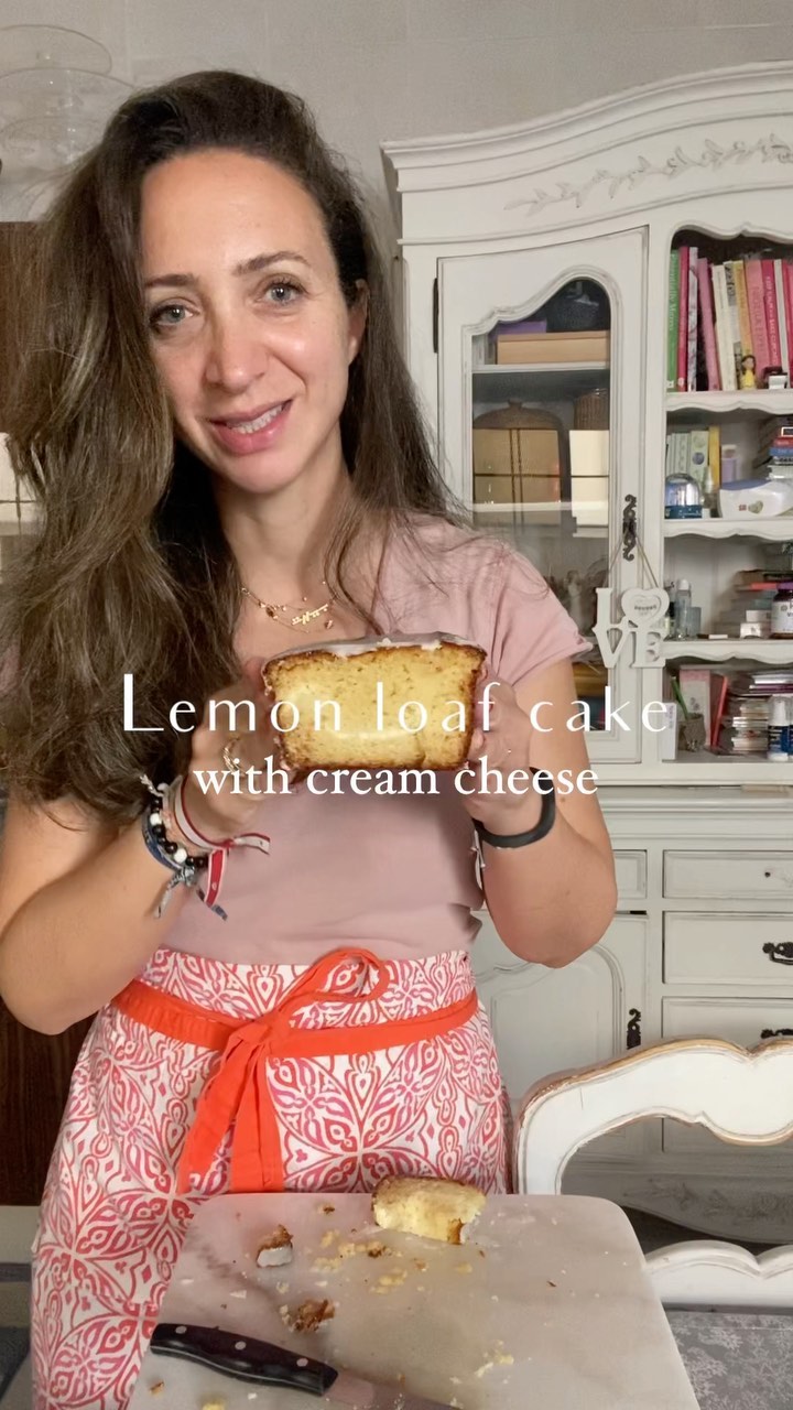 Lemon Loaf Cake with Zesty Cream Cheese
