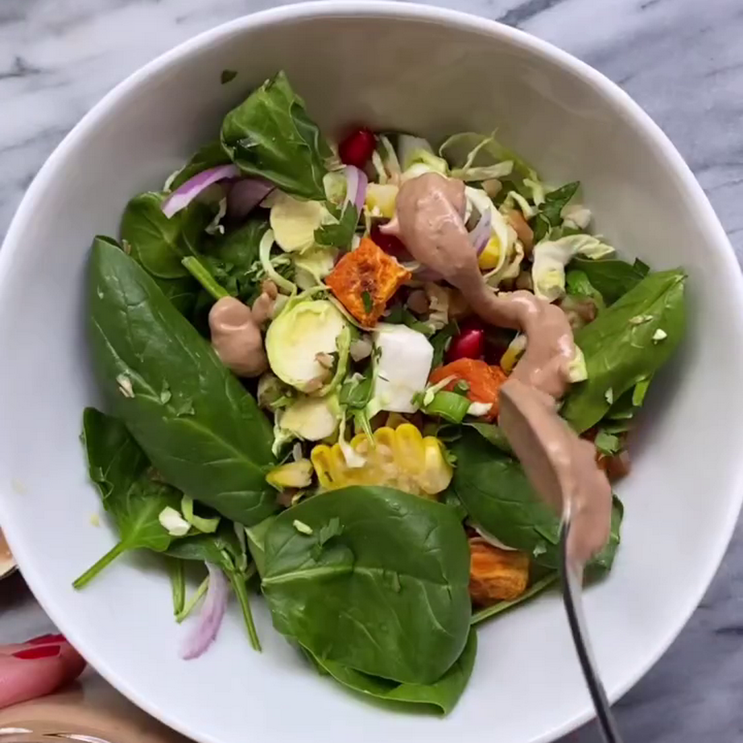 sundried tomatoes and walnut dressing