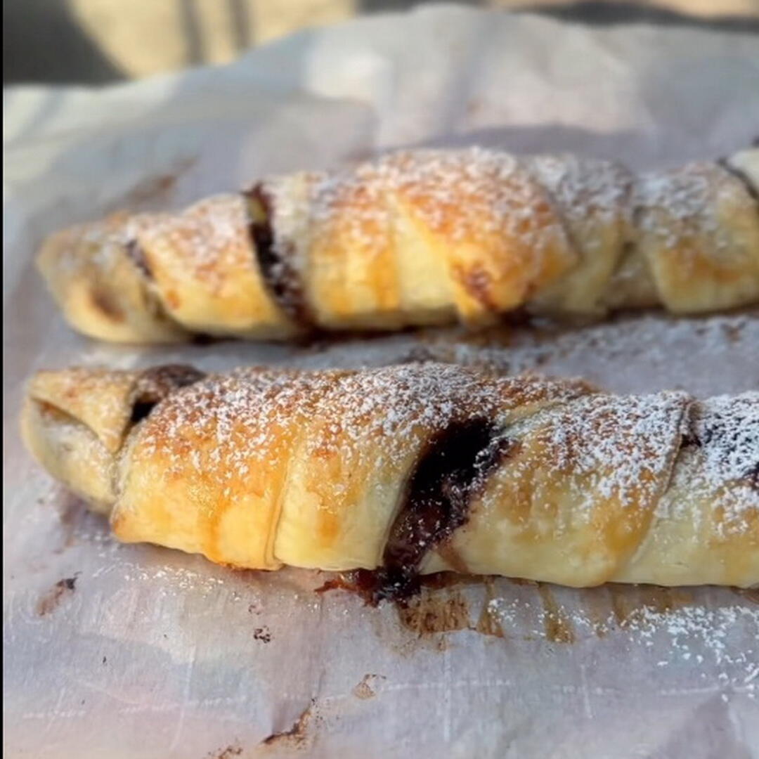 Banana Chocolate Puffs